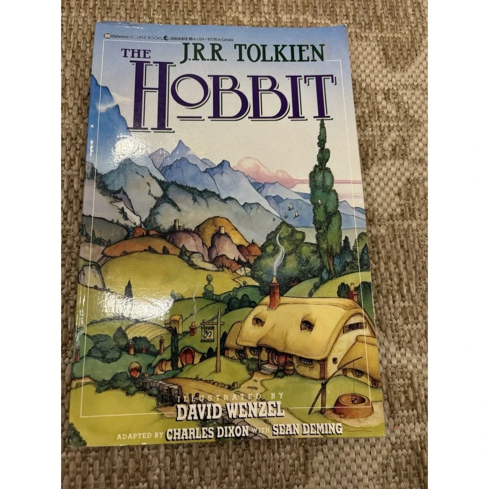 J.R.R. Tolkien The Hobbit Graphic Novel 1990 Eclipse Books
